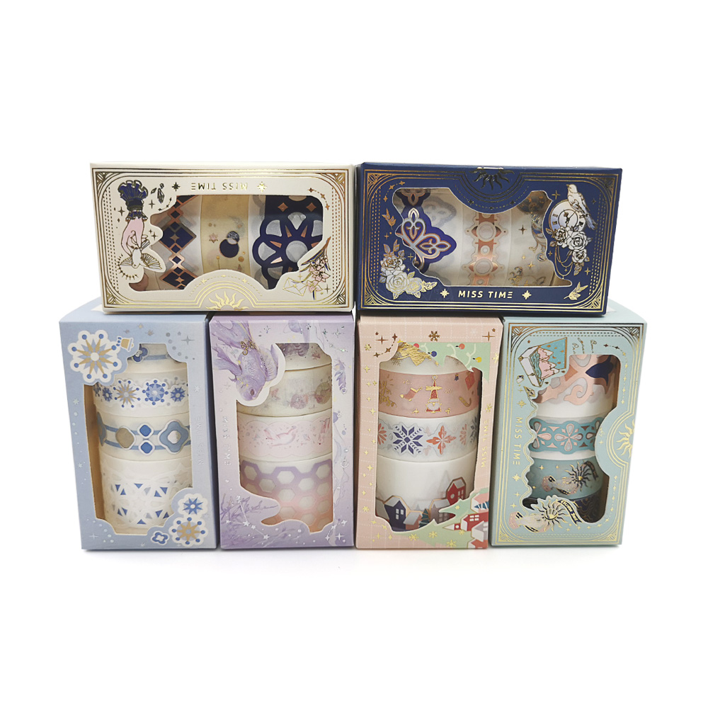 washi tape set box package