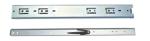 Zinc Plated Slide Track Channel , Double Channel Aluminum Track