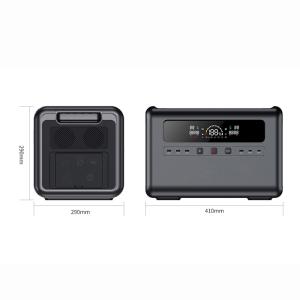 Wholesale 800W Max Solar Charging Input Portable Power Station 2400W LiFePO4 Battery from china suppliers