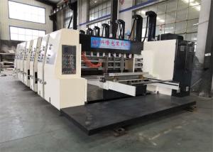 Wholesale Intelligent Flexo Ink Rotary Die cutting Machine , Carton Box Making Machinery from china suppliers