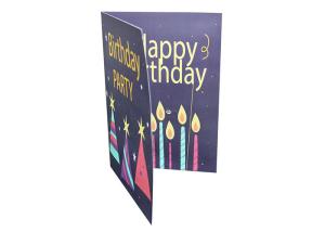 Wholesale Four Color Audio Musical Greeting Cards 300gsm Paper A5 Size For Advertising / Gift from china suppliers