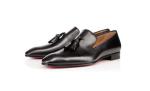 High Classy Men Dress Shoes Patent Leather Square Toe Tenis Masculino Flats