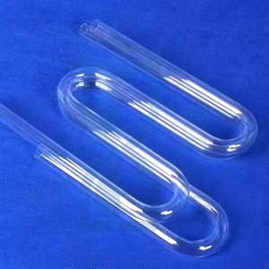 Wholesale Custom Quartz Glass Tube High Temperature Resistant U Shaped from china suppliers