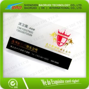 Wholesale Custom Printing Transparent Plastic Business Card from china suppliers