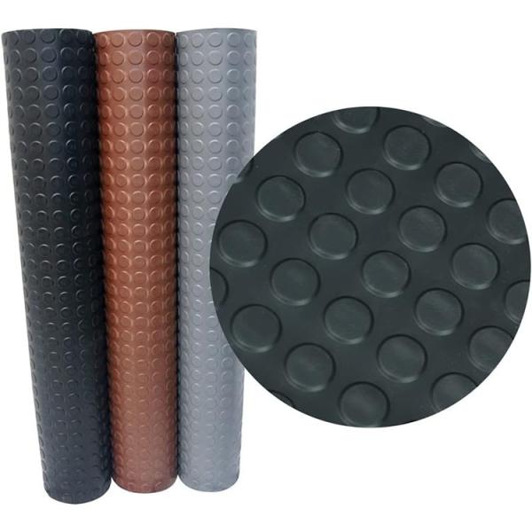 3mm Horse Stall Mattress Floor Rubber Mat 16.4 X 3.3 Fts Heavy Duty Coin Grip