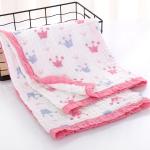 Reusable Baby Swaddlers Blankets , Newborn Muslin Wraps 100 Percent Natural
