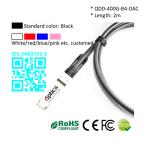 400G QSFPDD to 4x100G QSFP56 Breakout (Direct Attach Cable) Cables (Passive) 2M