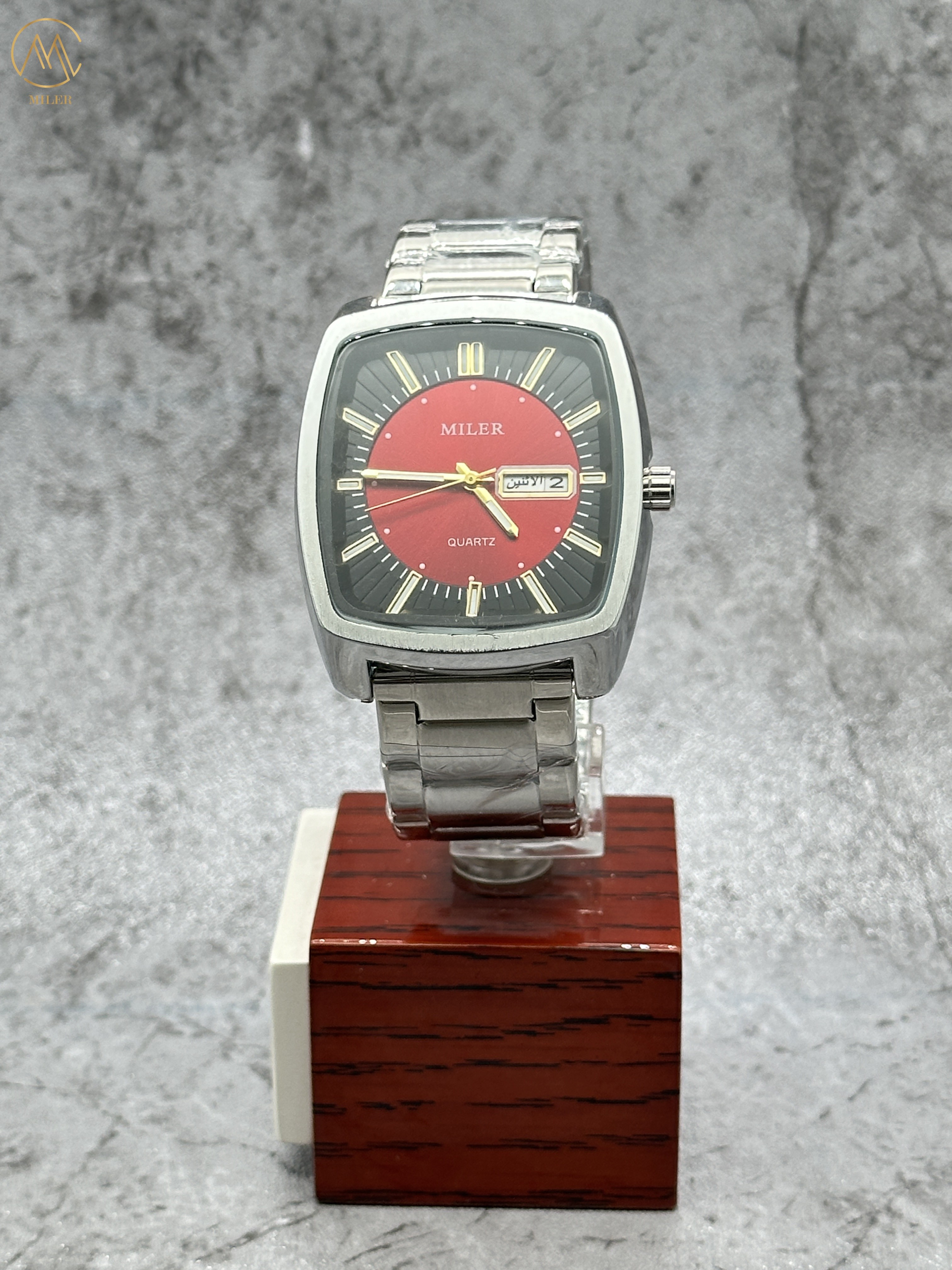 New Arrival Ml1110 Silver Quartz Watch Waterproof 3 ATM Customized Logo Wholesale