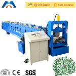 5'' Steel Rain Gutter Roll Forming Machine For Villa Roofing Spout