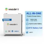 Smart Charging 6Kwh lifepo4 Battery with 3000W Inverter Portable Mobile Power