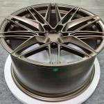 Matt Bronze Forged Rims Car Alloy Wheel Rim 18''19''20''21 Inch Forged Rims For