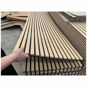 Wholesale Smooth Wooden Sound Proof Panels For Home Conference Room Theater from china suppliers