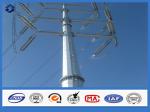 10kv- 550kv Hot dip Galvanized Overhead Line Electricity Distribution Steel Pole