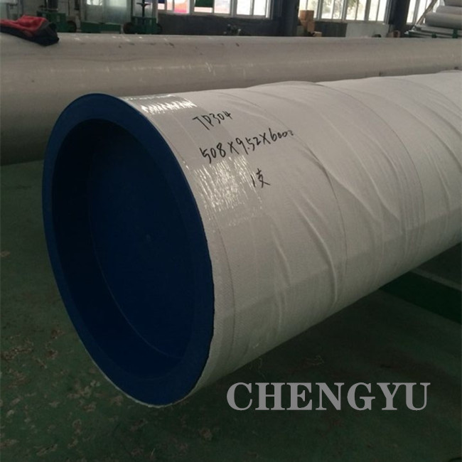 EFW 304LN 304H SS Welded Pipe For Baluster Construction Decoration