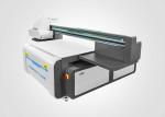 Multicolor Large Format UV Flatbed Printer 1300mm*1500mm Working Area Low Noice