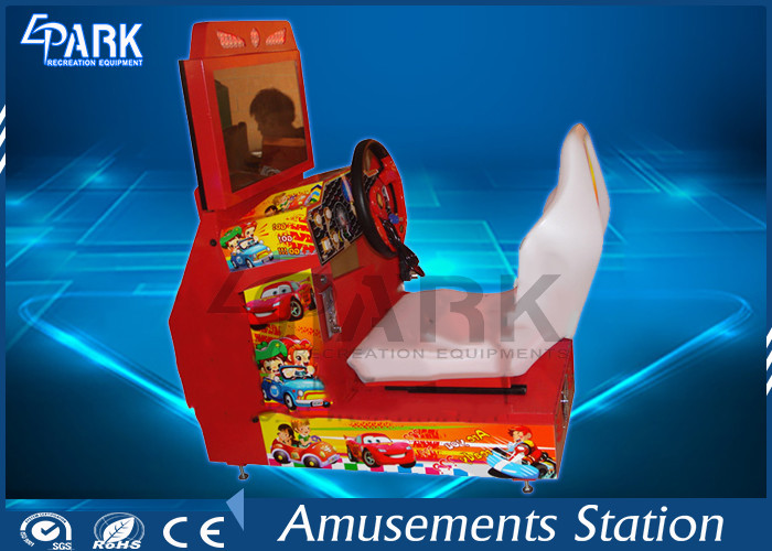 Kids Racing Arcade Cabinet / Arcade Driving Machine Mini Outrun