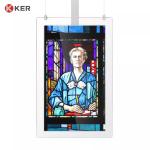 High Quality Portable 32 43 49 55 Inch Double Side Hanging Digital Signage