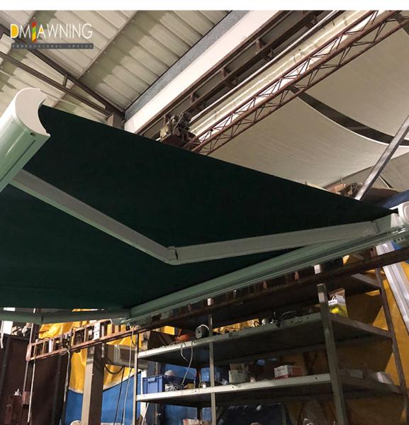 White Color Frame Full Cassette Awning/Electric Cassette Awning Wholesale