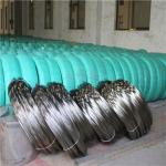 BWG28 Galvanized Steel Wire Rod Electric Hot Dipped Zinc Aluminum Coating