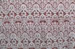 100% Polyester Chemical embroidery lace fabric for lady's dresses and Garment