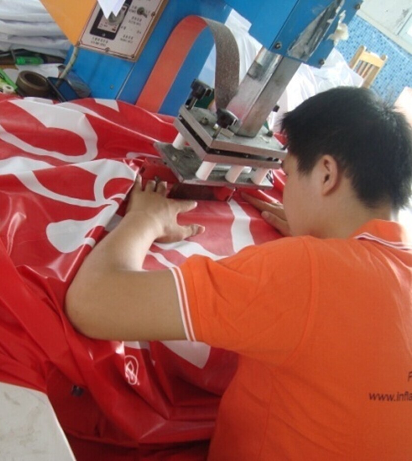 3ft Inflatable Pear Fruit Shaped Balloons With Screen Printing EN71 ASTM