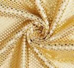 0.5mm Ultralight Metal Chainmail Fabric With Woven Metal Sequins