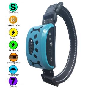 Wholesale 9''-22'' No Shock Rechargeable Dog Bark Collar USB Charge Pet Supplies Accessories from china suppliers