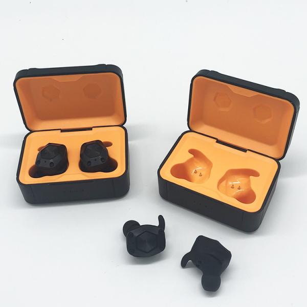 Strong Comfort Wireless Bluetooth Earphones T15 Noise Cancelling Earbuds Wooden