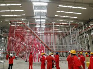 Wholesale Galvanized Sheet Vertical Powder Coating Line Large Capacity Metal Powder Coating Line from china suppliers