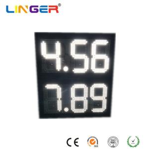 Wholesale 8.88 Format Led Gas Price Sign With 2 Rows , Led Fuel Price Sign Waterproof from china suppliers