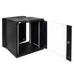 Fiber Optic Single Section Wall Mount Network Telecom Cabinet 12/24/48 Cores
