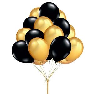 Wholesale 20pcs 12'' Gold Silver Black pink Latex Balloons Happy Birthday Wedding Party Decor Inflatable Air Globos Kids Supplies from china suppliers