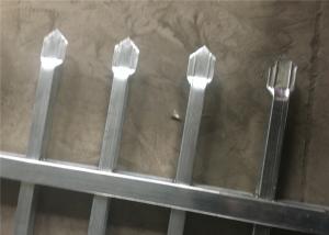 Wholesale garrison fence security fence ,crimped and pressed spear top fencing for sale from china suppliers
