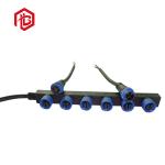 Nylon F Shape PA66 M15 Multi Pin Connectors Waterproof
