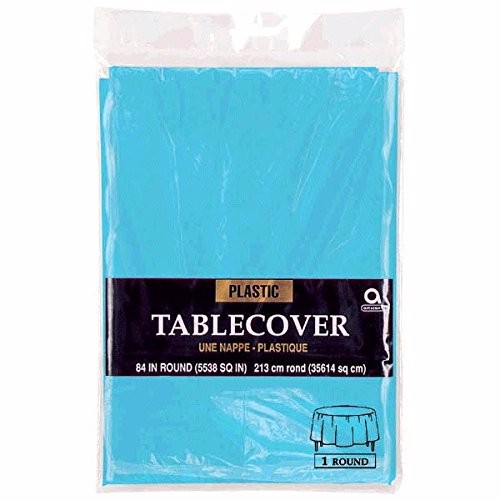 Solid Color Disposable Plastic Tablecloths , Heavy Duty Disposable Table Covers
