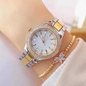 Wholesale Golden 3ATM Ladies Watch Gift Set 22cm Ladies Watch And Bracelet Set from china suppliers