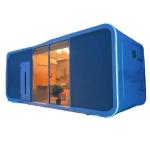 Competitive Price Outdoor Modular 20ft Tiny Homes Apple House Office Pods Coffee