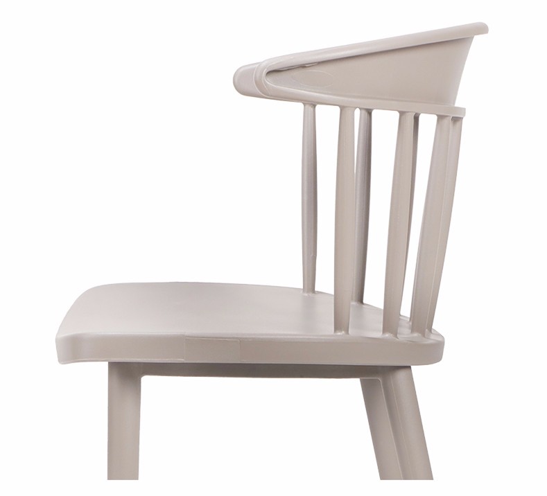 colorful pp plastic chairs dining modern windsor chair