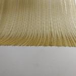 0.6mm Metal Mesh Laminated Glass , Copper Mesh Glass UV / Weather Resistant