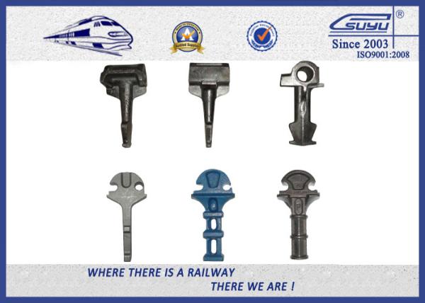 Railroad fastener Carbon Steel Rail Cast Iron Shoulders Weld On Shoulders
