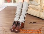 winter woods morning Leg warmers thick warm wool acrylic blend female loose