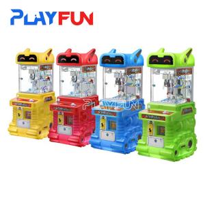 Wholesale Playfun Factory Directly Price Super Man Mini Commercial Small Doll Coin Operated Toy Crane Claw Machine for Mexican Market from china suppliers