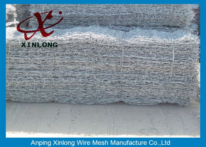 China manufacturer Galvanized gabion mesh for stone retaining wall cage