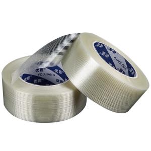 Wholesale Reinforced Packing Fiberglass Filament Tape Transparent Waterproof from china suppliers