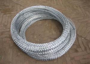 Wholesale High Density Galvanized Iron Concertina Barbed Razor Wire Mesh Fence from china suppliers