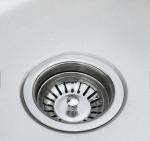 AMERICAN STANDARD USED LOWES SINGLE BOWL UNDERMOUNT HANDMADE STAINLESS STEEL