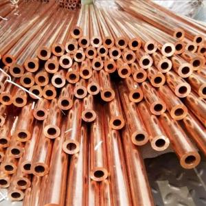 Wholesale Custom size 99.9% pure copper pipe ASTM C10100 C10200 C11000 for industry from china suppliers