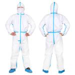 Waterproof Microporous Film SMS PP Non Woven Fabric For Disposable Coverall