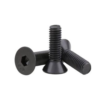 Wholesale High Strength Carbon Steel Gr.10.9 Allen Countersunk Head Screw Full Thread Standard DIN7991 from china suppliers