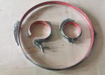 Dust Collection System Galvanized Pipe Clamp Stamping Parts Air Ducting With